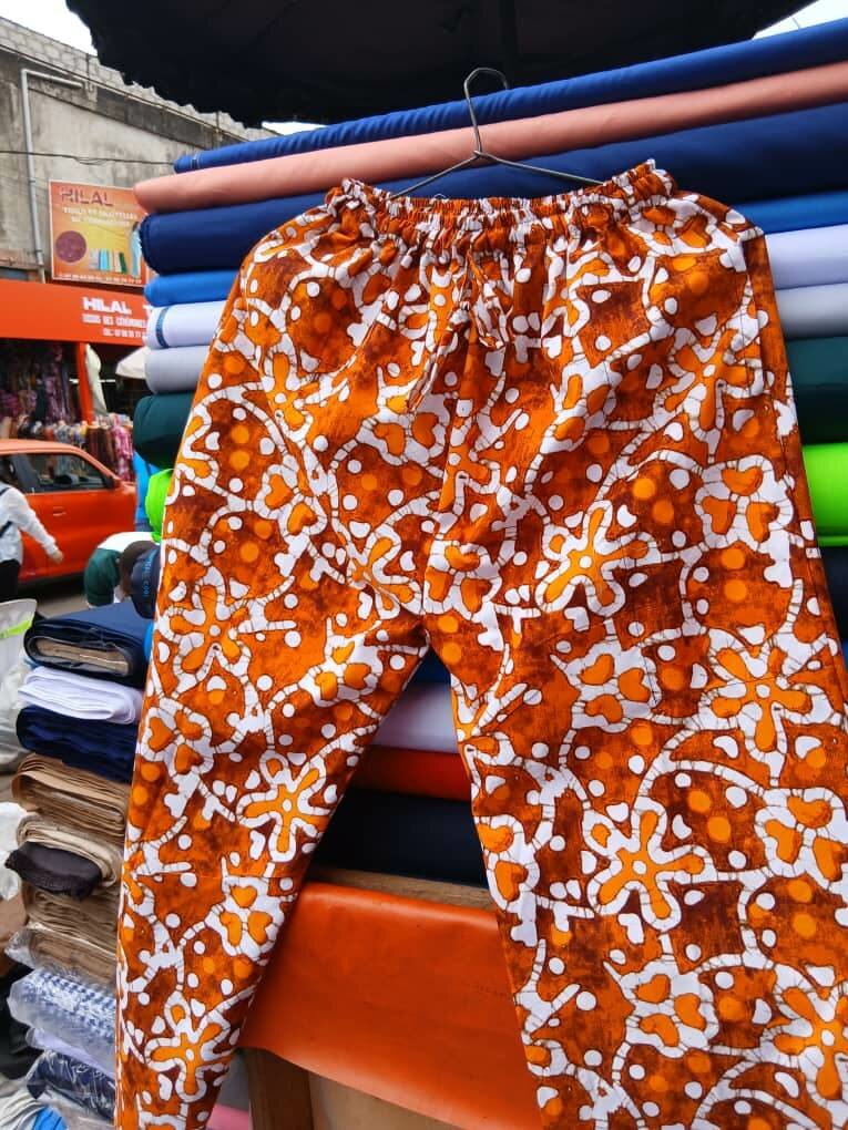 Pantalons imprimés africains