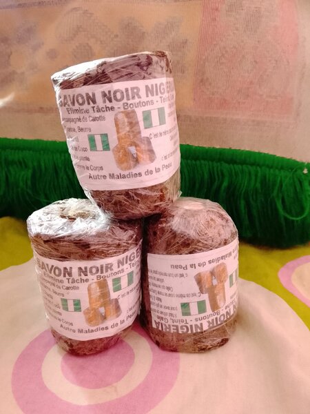 Savon Noir Nigérian Naturel