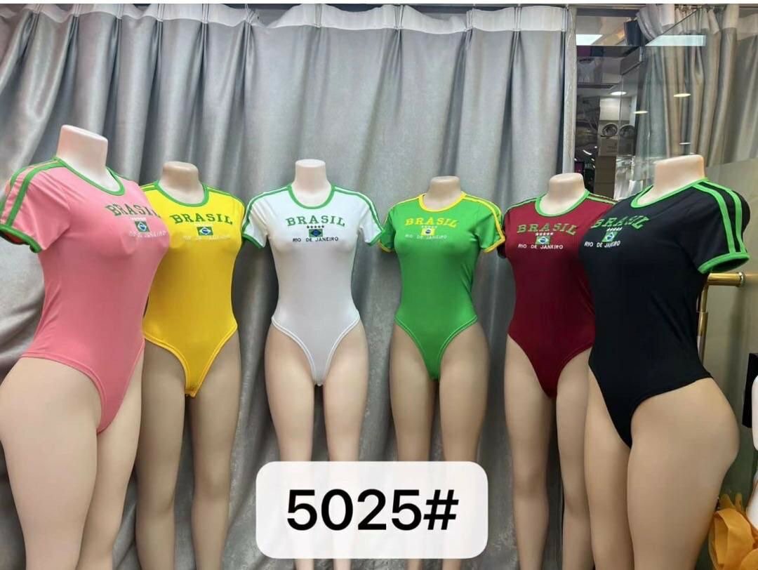 Body féminin imprimé mode