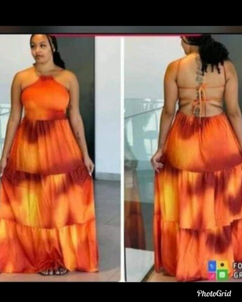 Robe longue d'été bohème