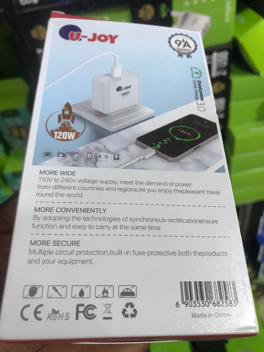 Quality iPhone and android type c charger