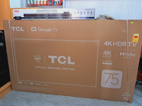 TCL 75 INCHES SMART TV