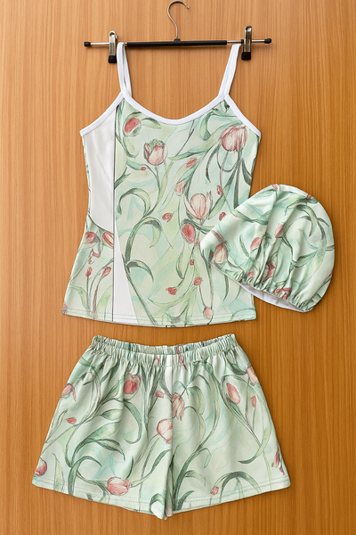 Pyjama 3pièces femme