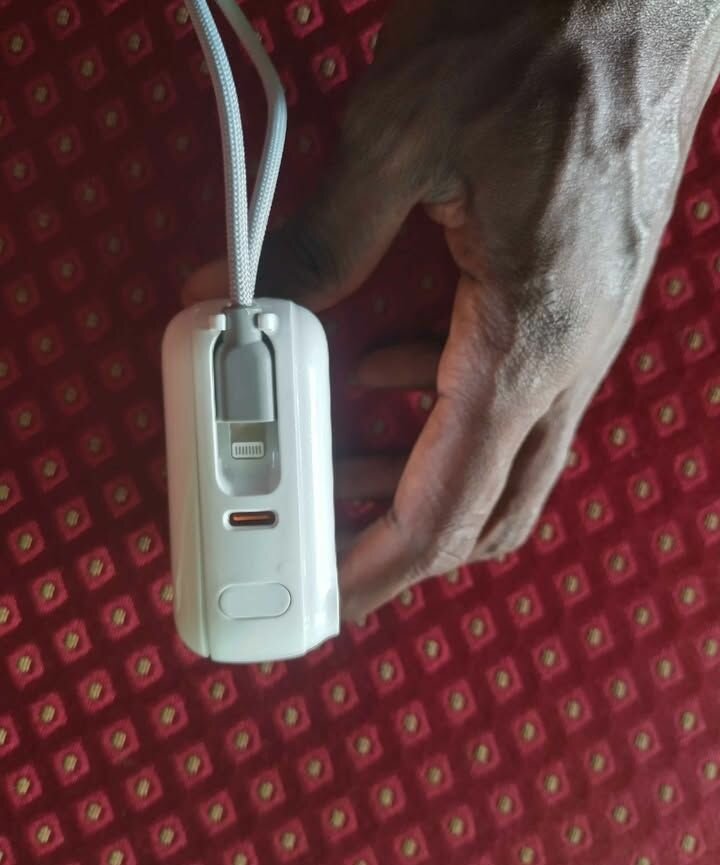 Chargeur portable 20000mAh blanc