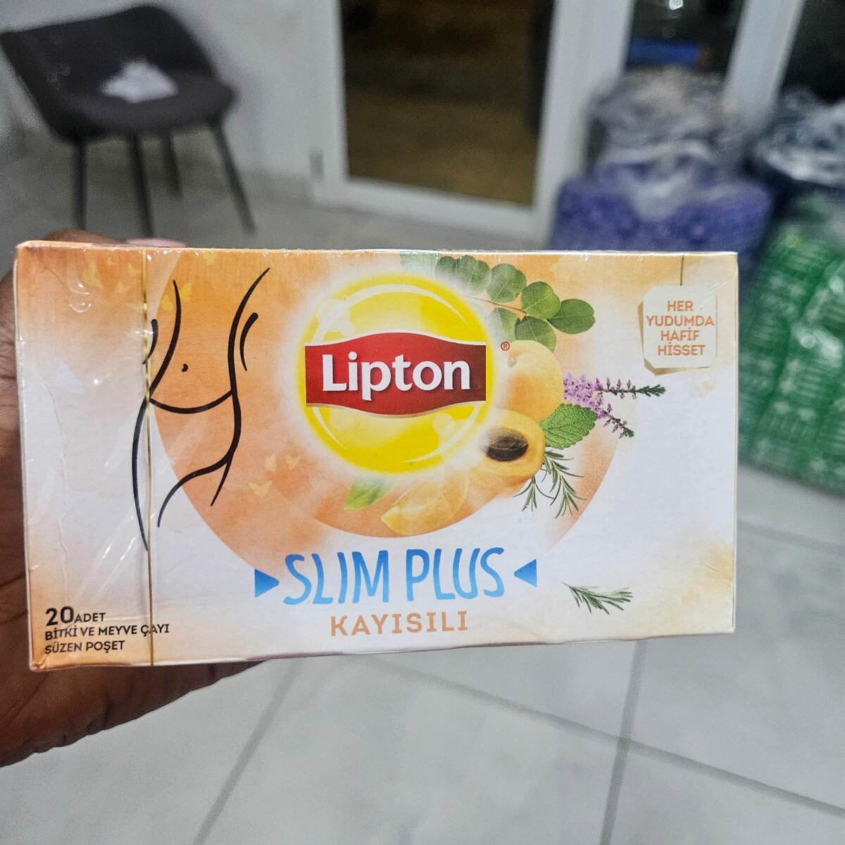 Lipton Slim Plus Kayısılı