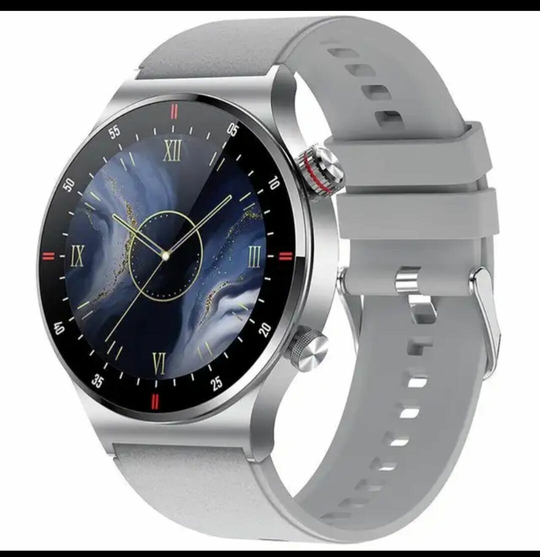 Montre connectée en acier