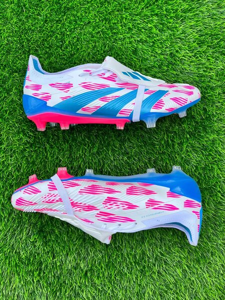 Adidas Predator Elite FT FG - Ftwr White & Solar Blue