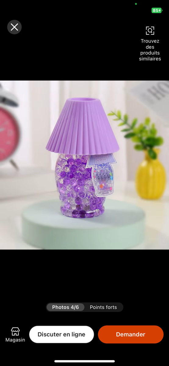 Lampe de nuit LED colorée
