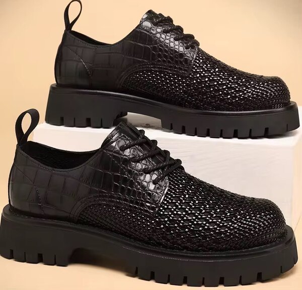 Chaussures élégantes hommes noires