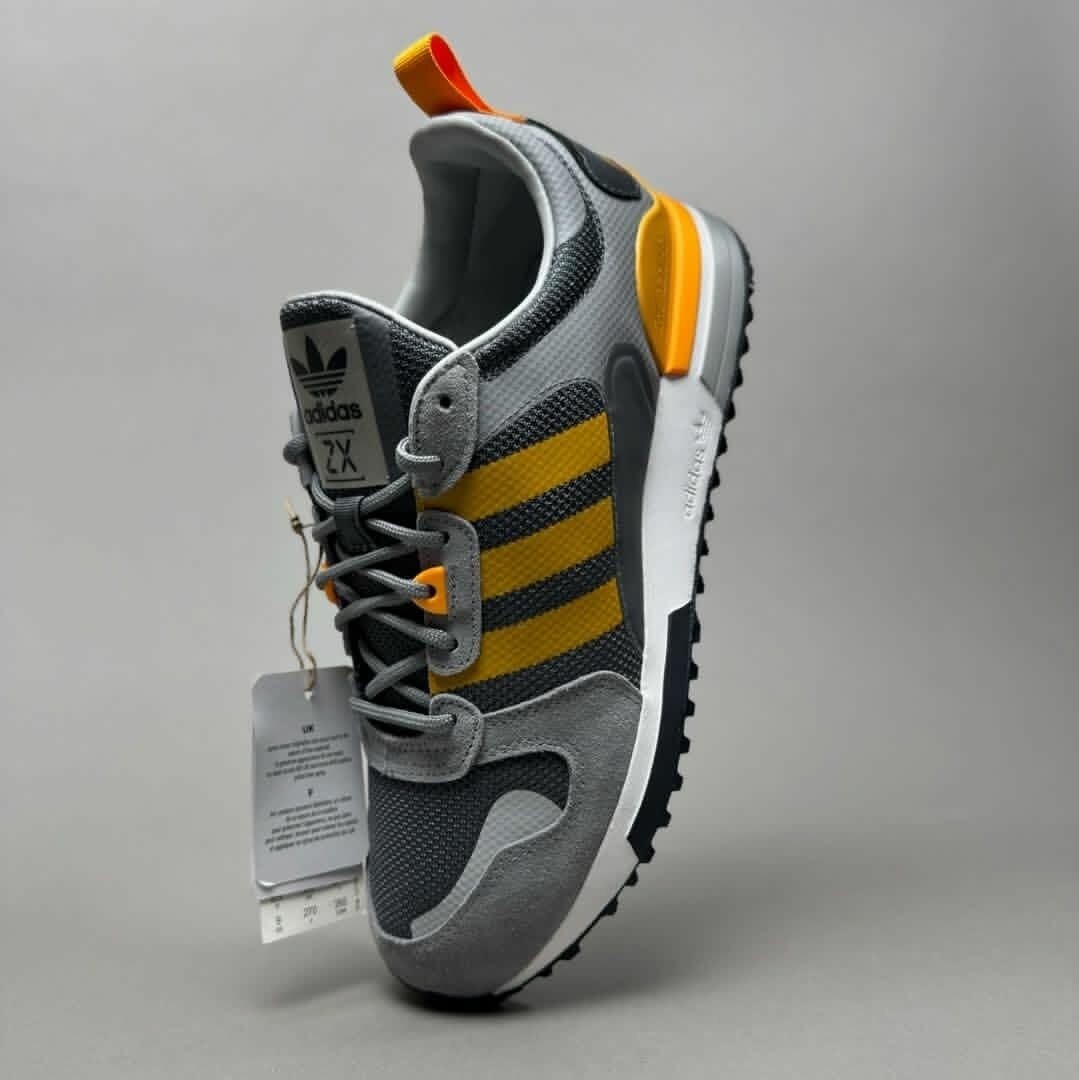 Adidas Sneakers gris et jaune