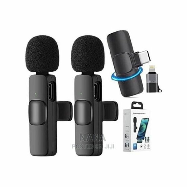 Wireless Microphone Double For iPhones And Android Phones