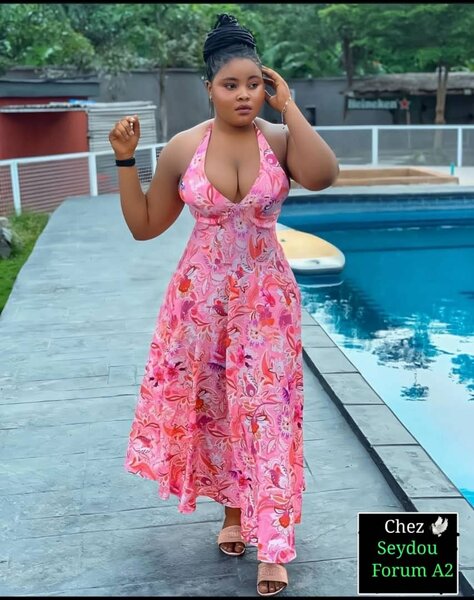 Robe d'été imprimée rose