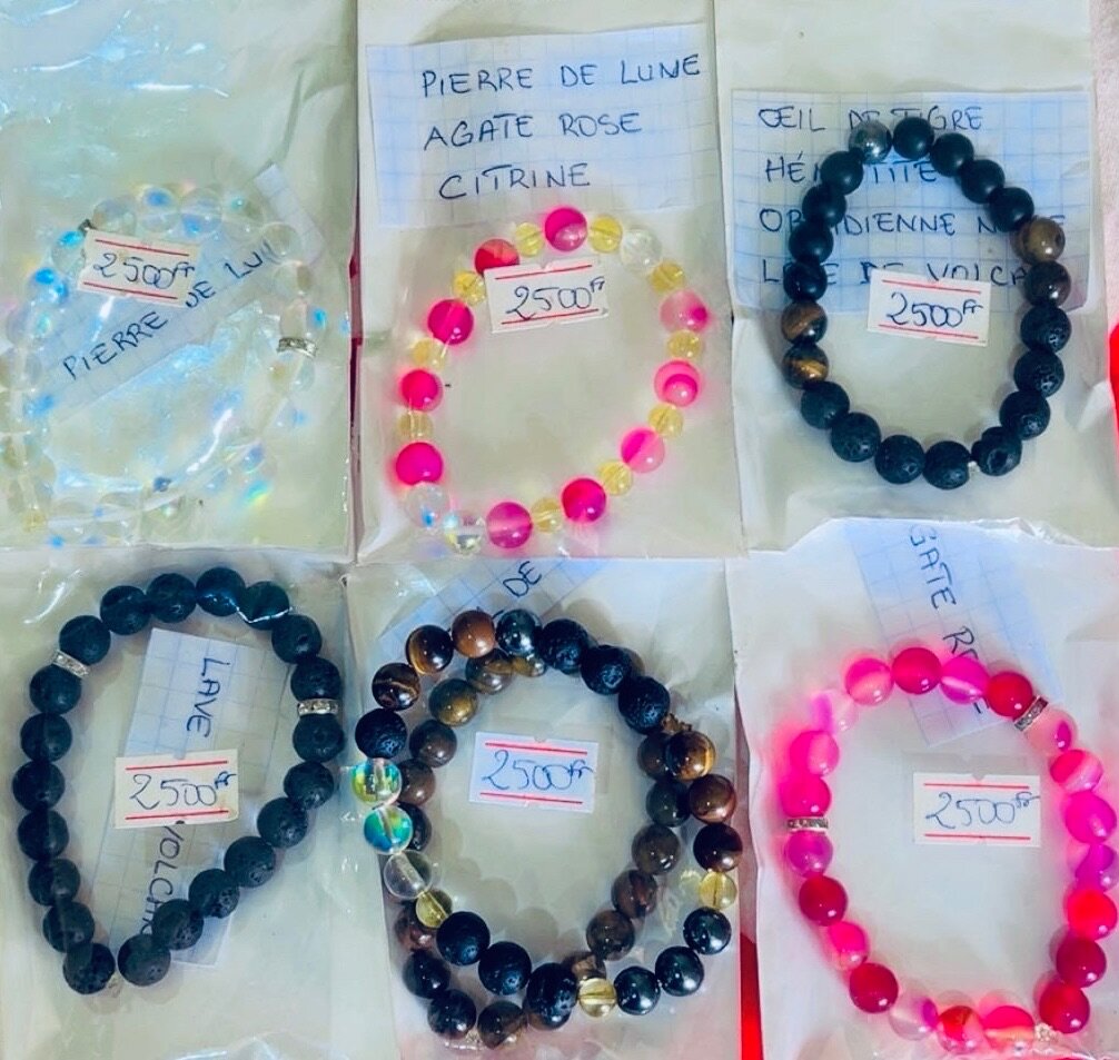 Bracelets en pierres naturelles