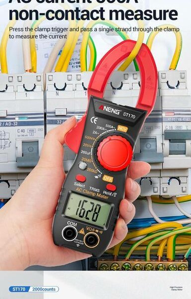 Pince ampèremétrique numérique ST170