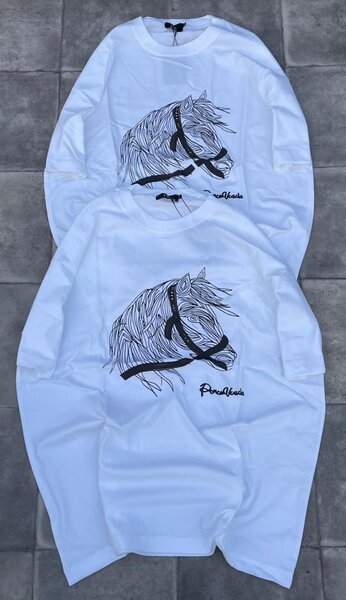 T-shirt graphique cheval