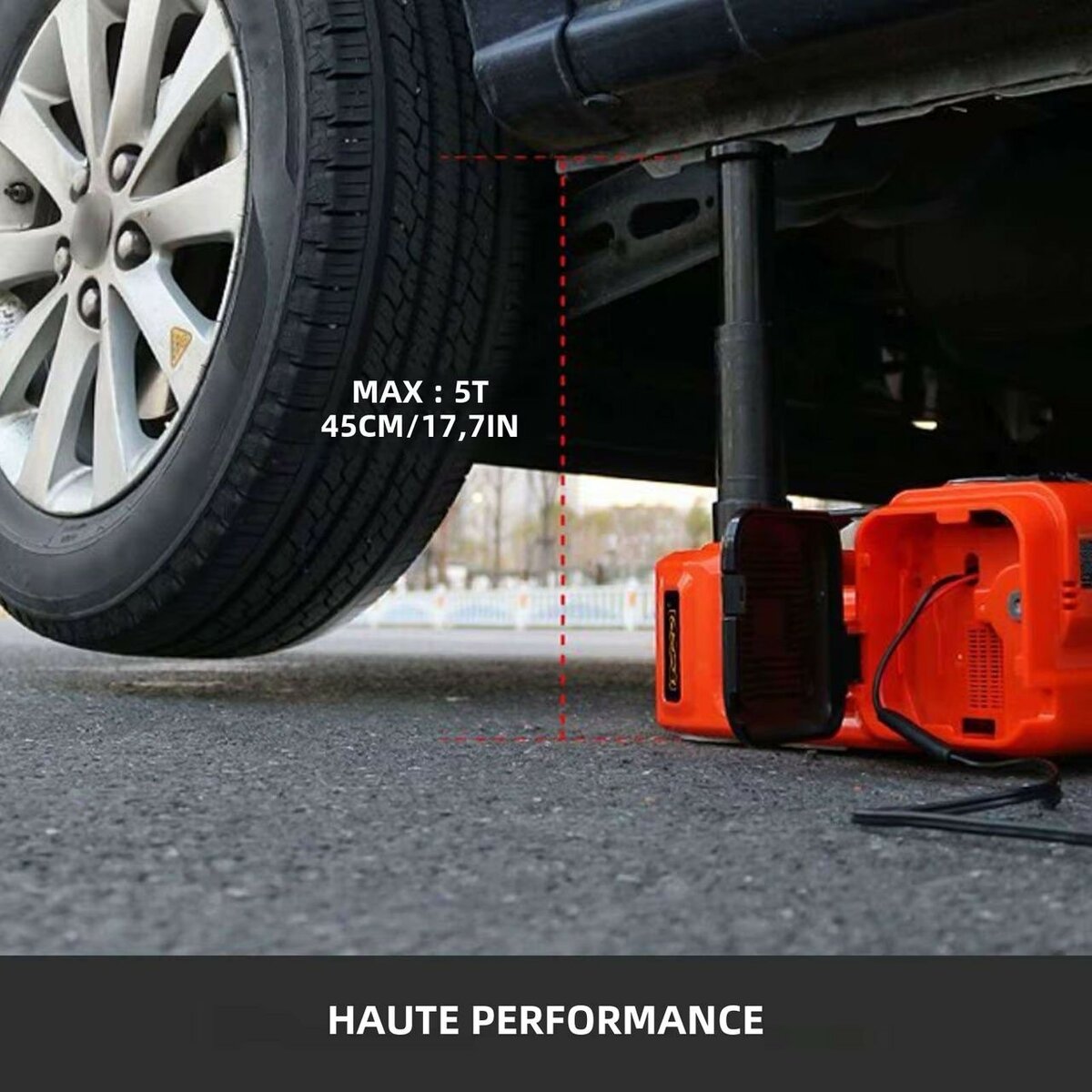 Kit de cric de voiture électri