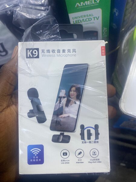 Wireless microphone type iphone