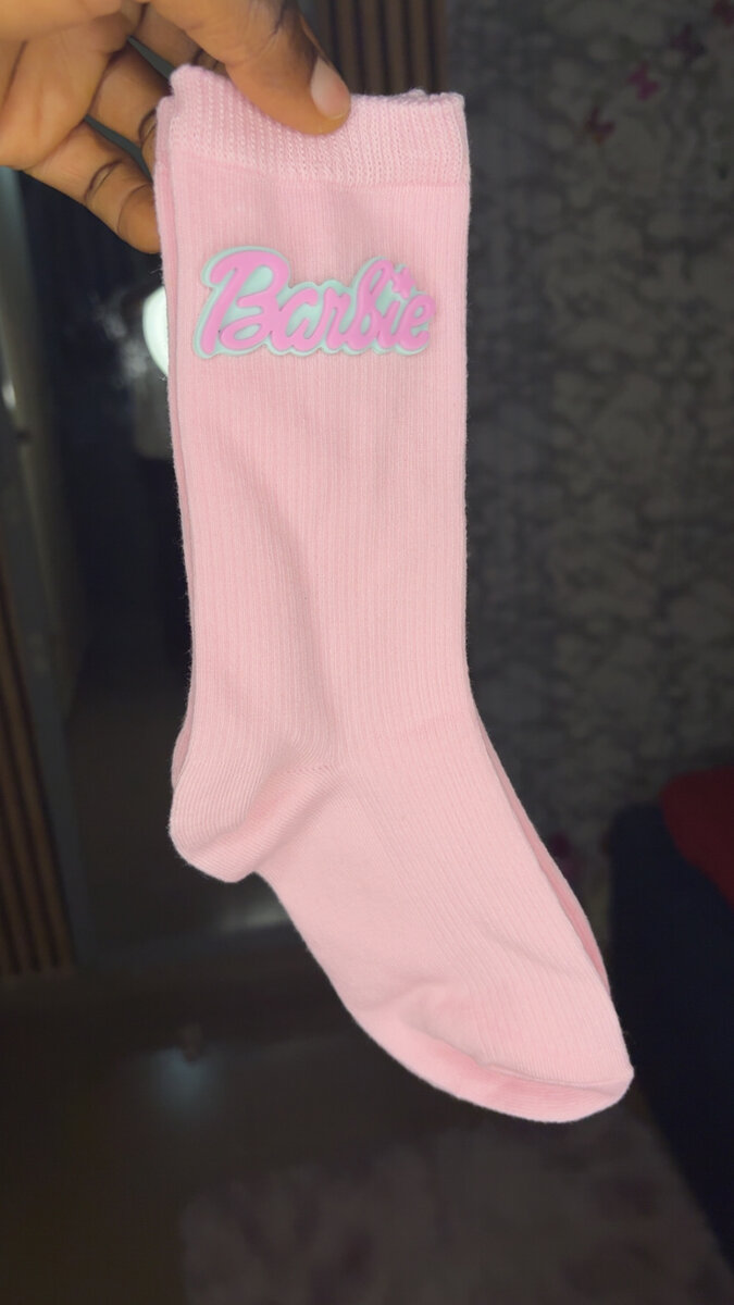 Chaussettes Barbie Roses Chics