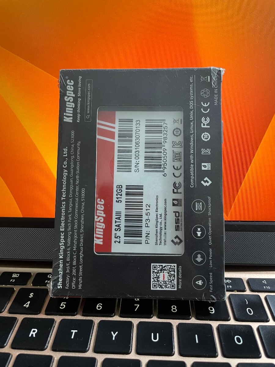 Disque SSD KingSpec 512 Go
