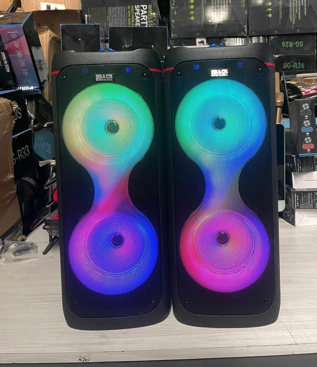 Enceinte Bluetooth LED Party