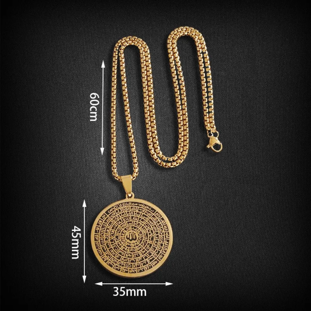 Collier Médaillon Islamique