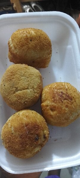 Galette panée à la viande