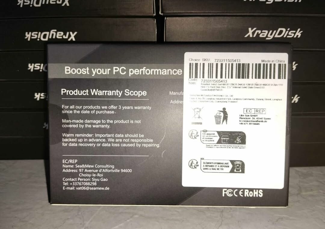 Disque SSD XrayDisk 256GB