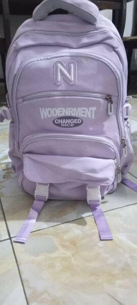 Sac à dos couleur lavande