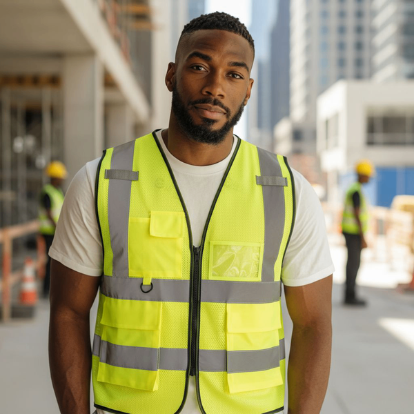 Gilet de sécurité haute visibilité