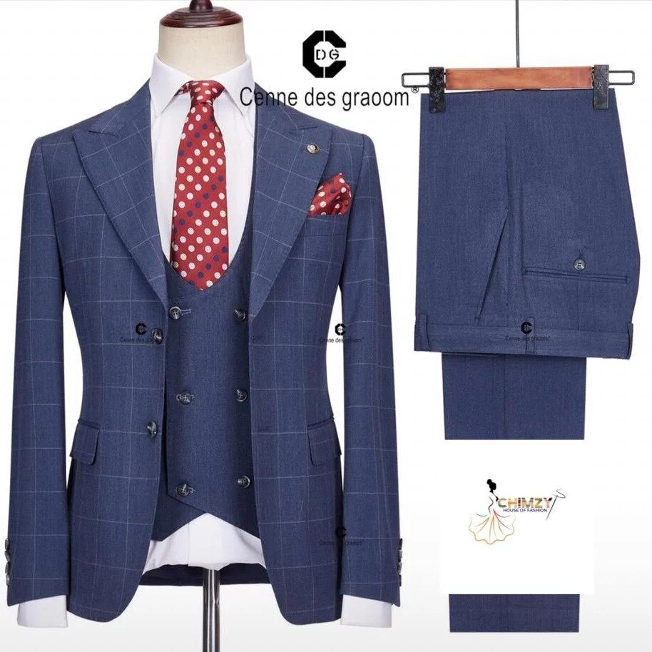 Men's suit blue