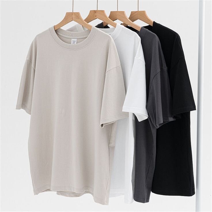 Round neck plain T shirts