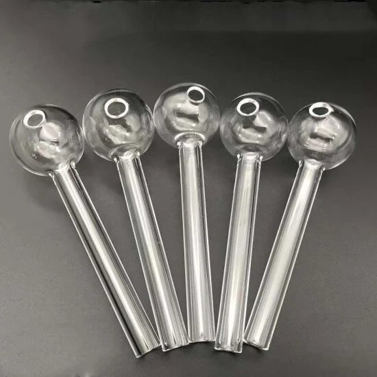 Glass Oil Smoke Pipe