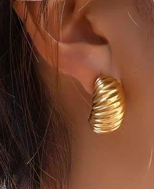 Earrings gold