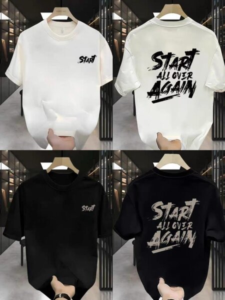 T-shirts unisex imprimés tendance