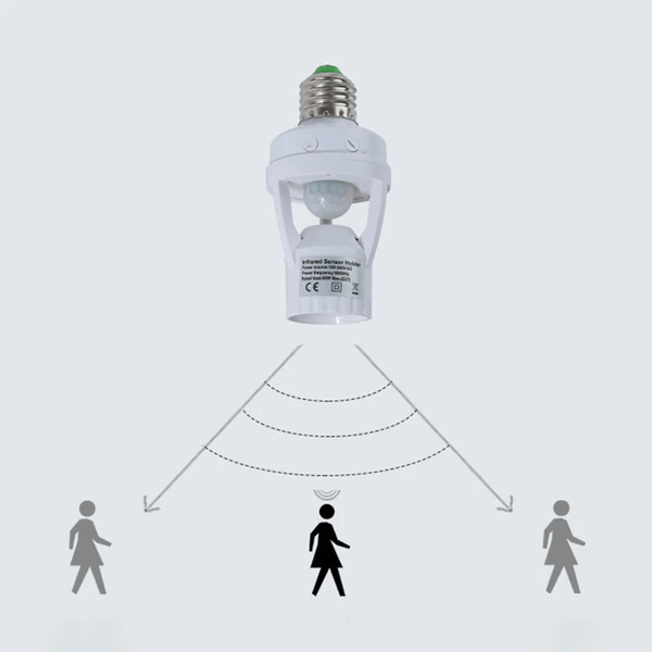 Douille capteur de mouvement E27