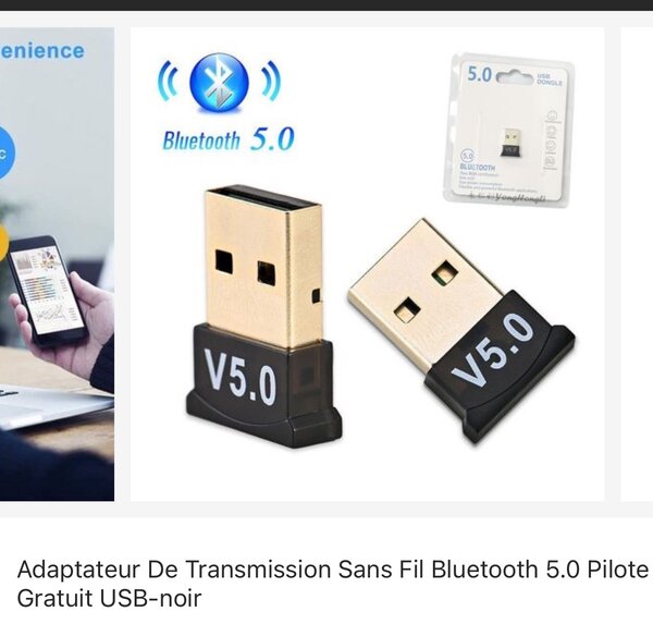 Dongle USB Bluetooth 5.0
