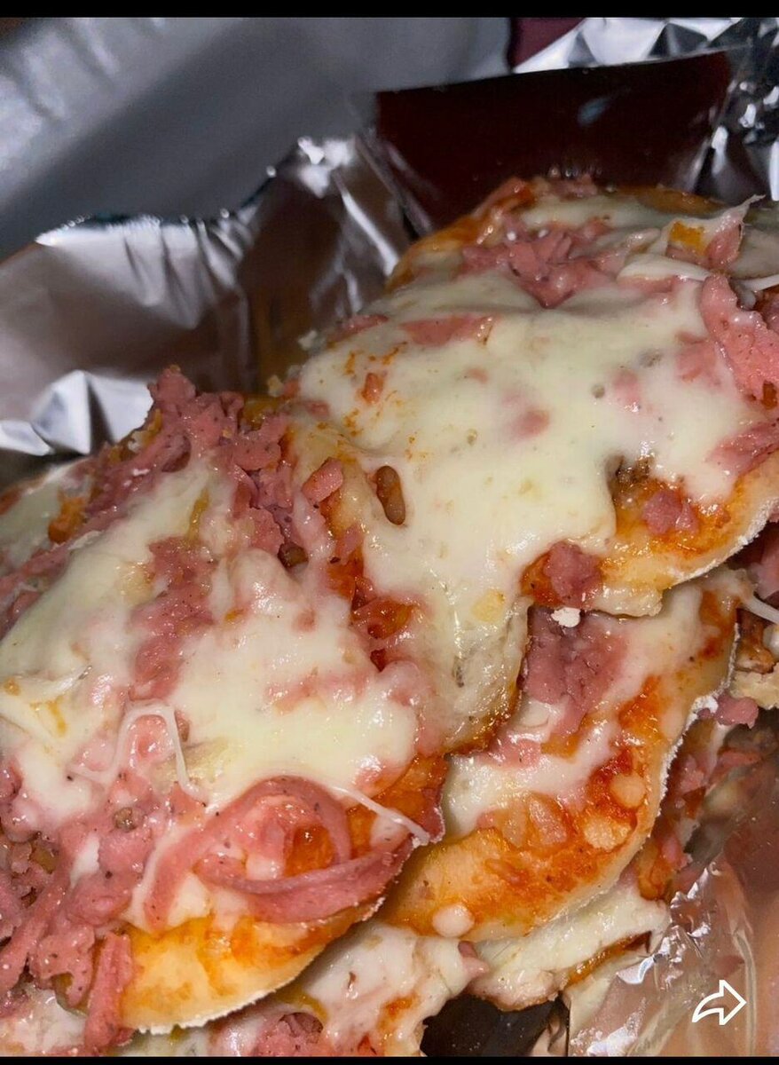 Mini pizzas jambon fromage