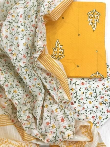 Cotton 3 Peace Suit