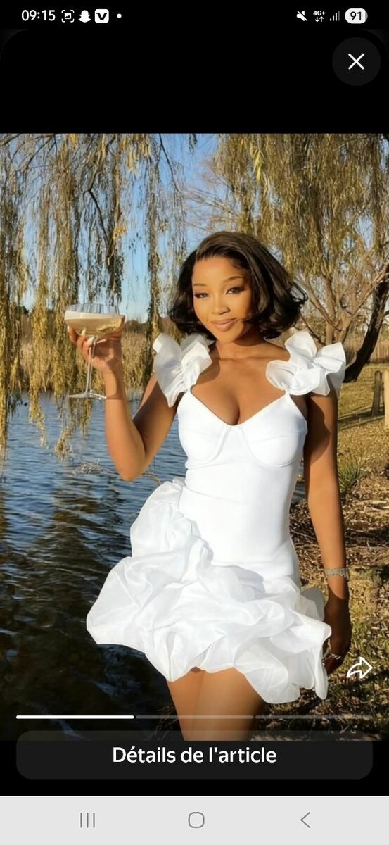 Robe de soirée élégante