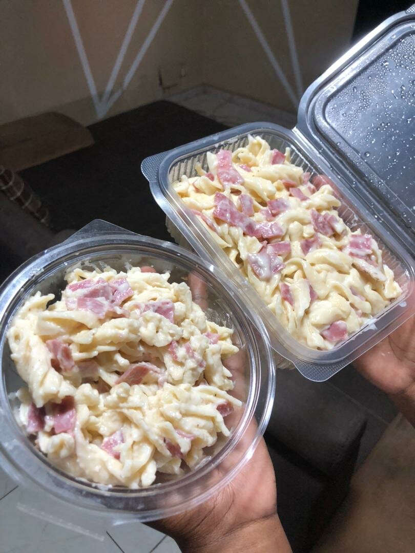 Pâtes au jambon et fromage
