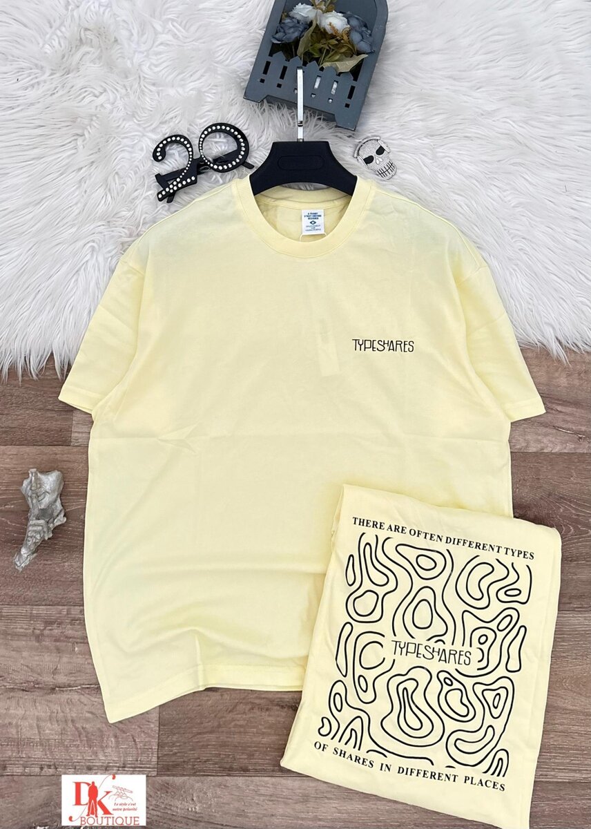 T-Shirts Unisex à Motifs Modernes