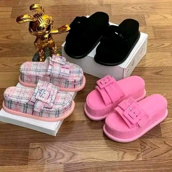 Chaussons Colorés Femme