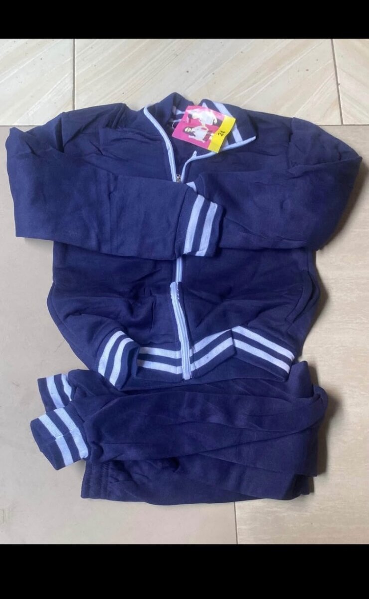 School navy blue tracksuit