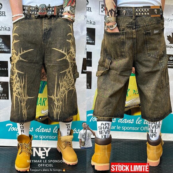 Shorts en Jean Style Urbain