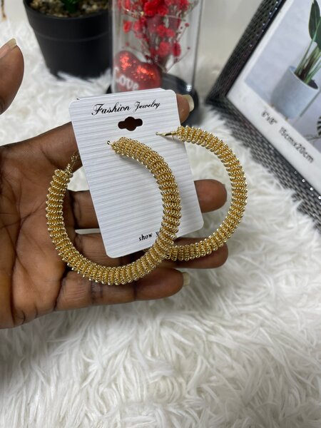 Boucles Créoles Dorées