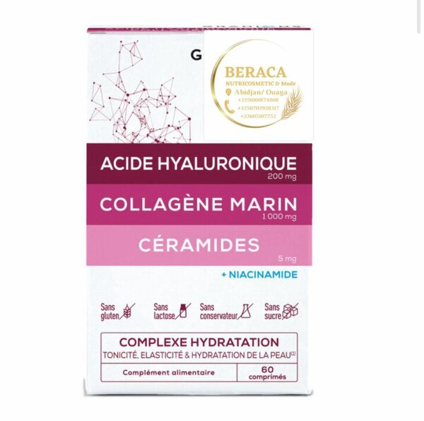 Acide hyaluronique, collagène marin