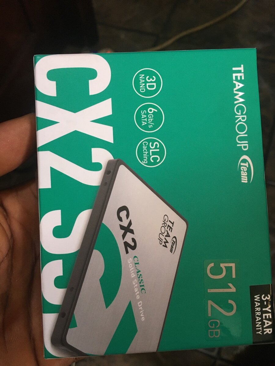 TEAMGROUP 512 SSD CX 2.5-SATA