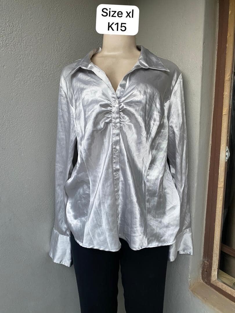 Shirt Silver Silk
