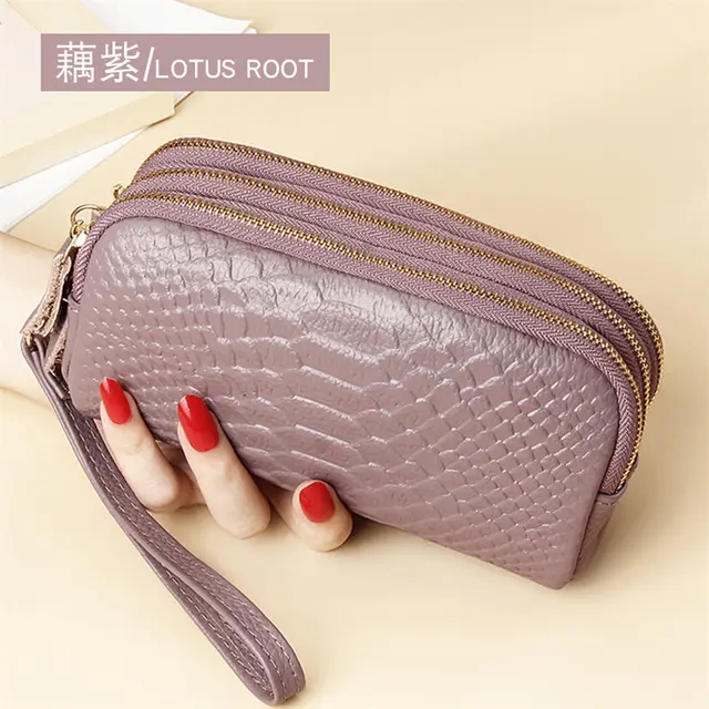 Geniune leather purse for women