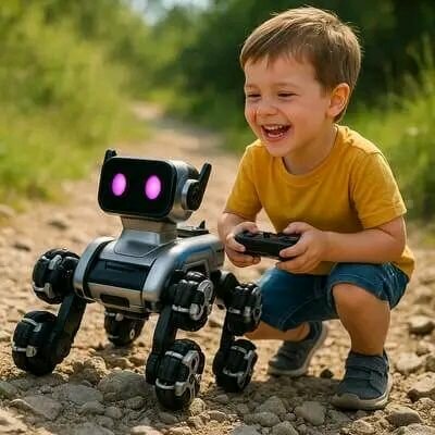 Robot chien tout-terrain